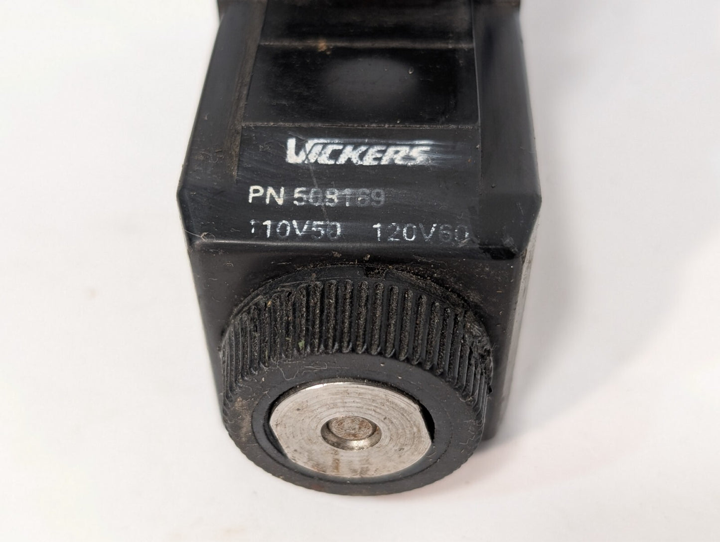 Vickers 508169 Solenoid Valve Coil on (Unidentifiable) APB Solenoid Valve