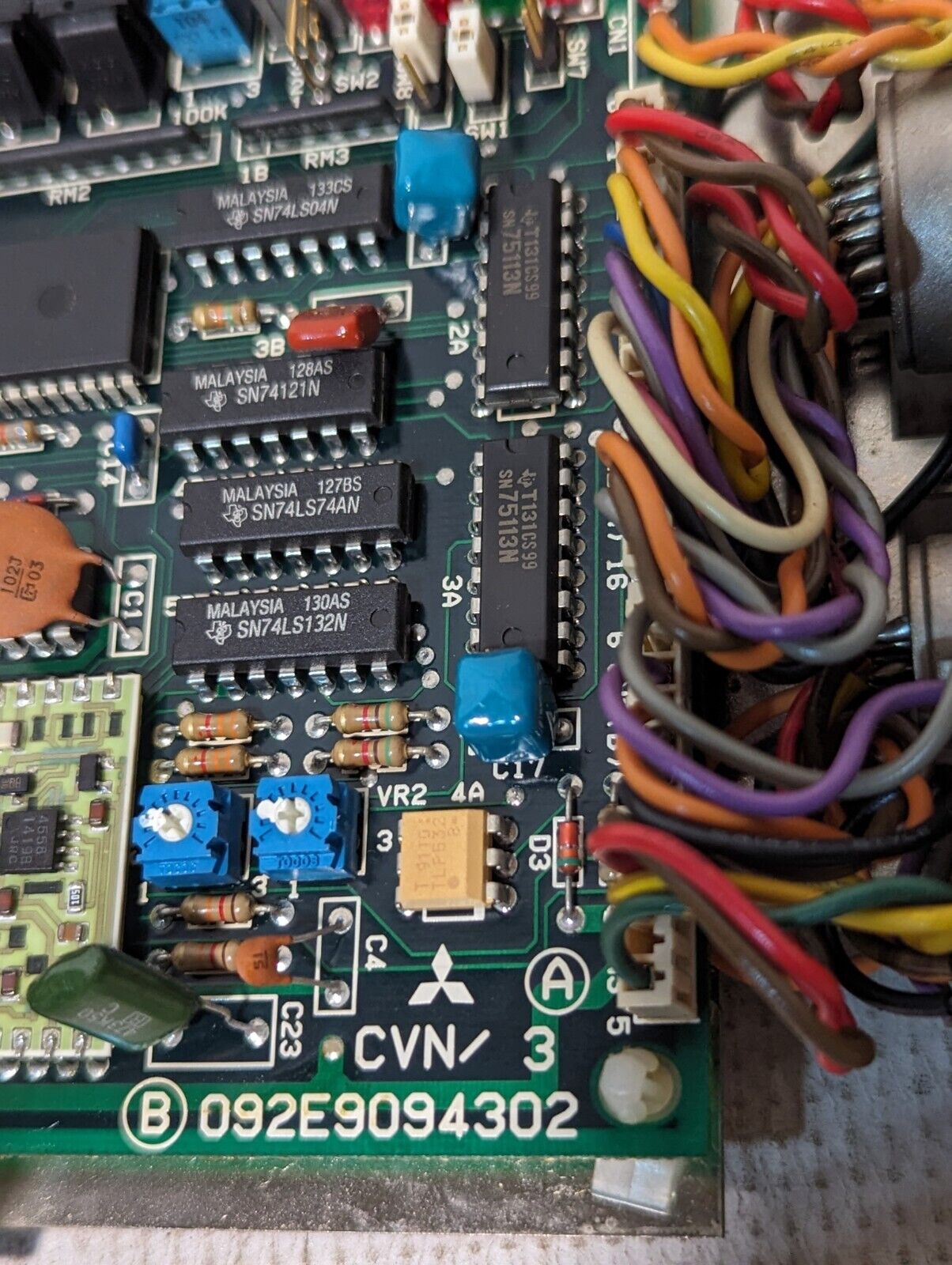 Mitsubishi ADA-02D Converter Circuit Card, CVN/3 092E9094302