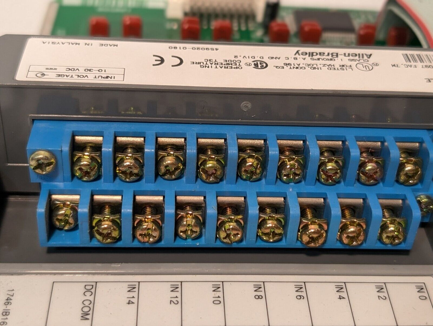 *Allen Bradley 1746-IB16 SLC 500 Input Module Memory Ethernet - Free Shipping*