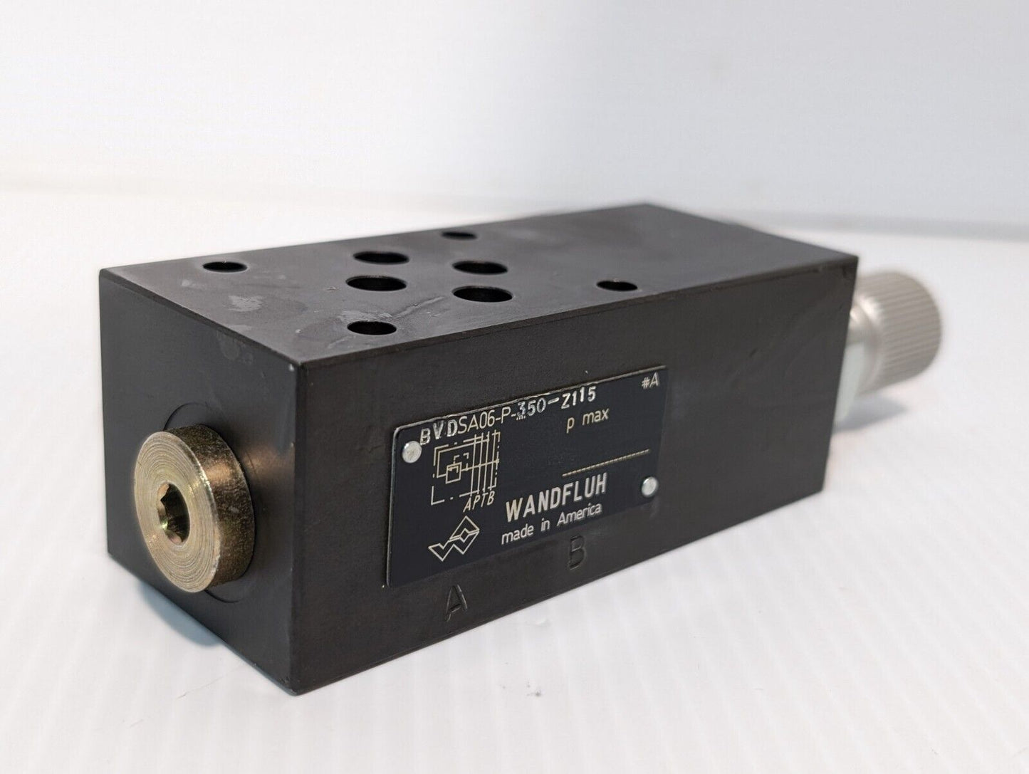 Wandfluh BVDSA06-P-350-Z115 Pressure Relief Valve, 20919097 - Free Shipping