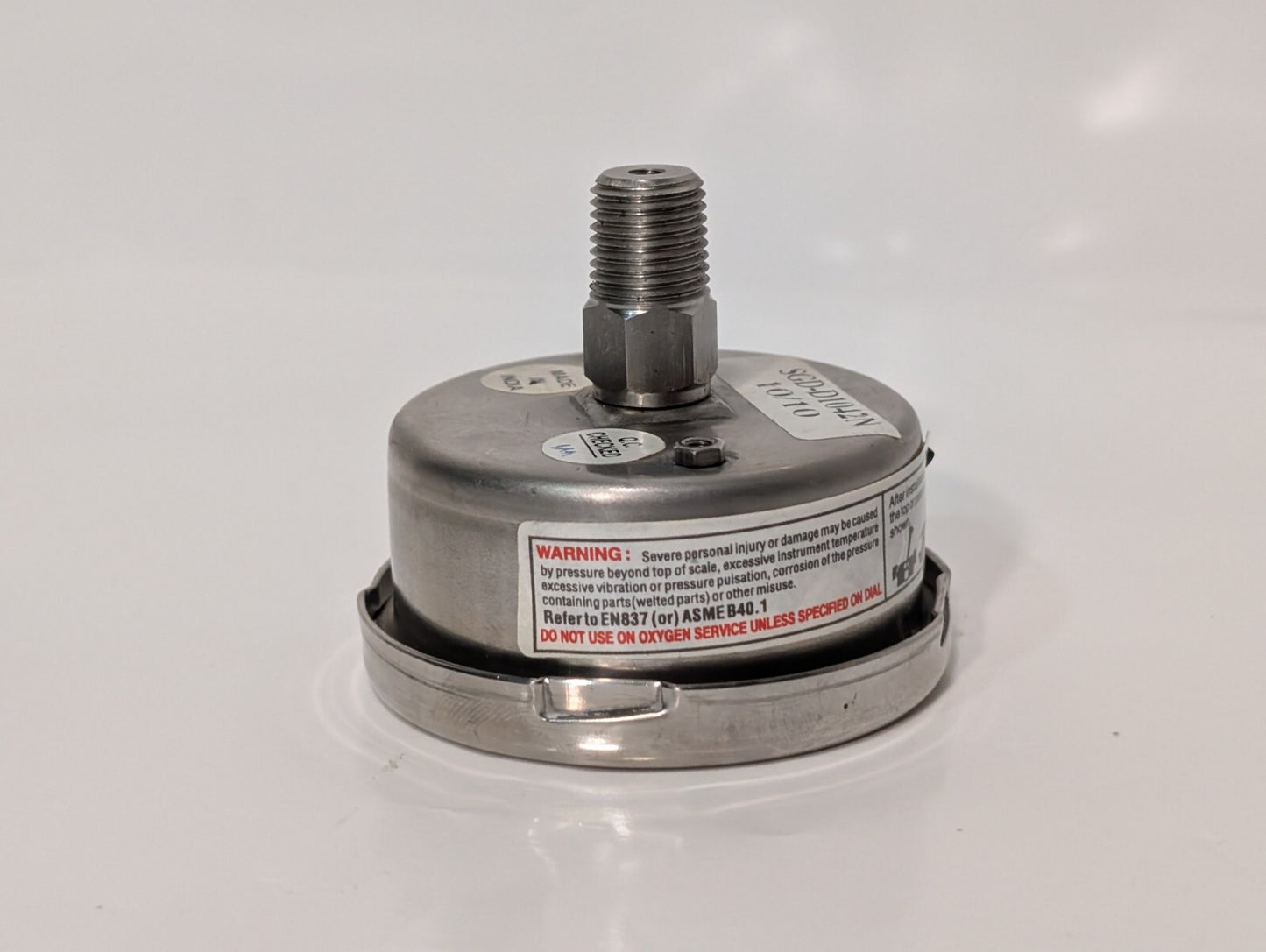 3) Dwyer SGD-D1042N 2.5" Stainless Steel Industrial Pressure Gage 500PSI 3500kPa
