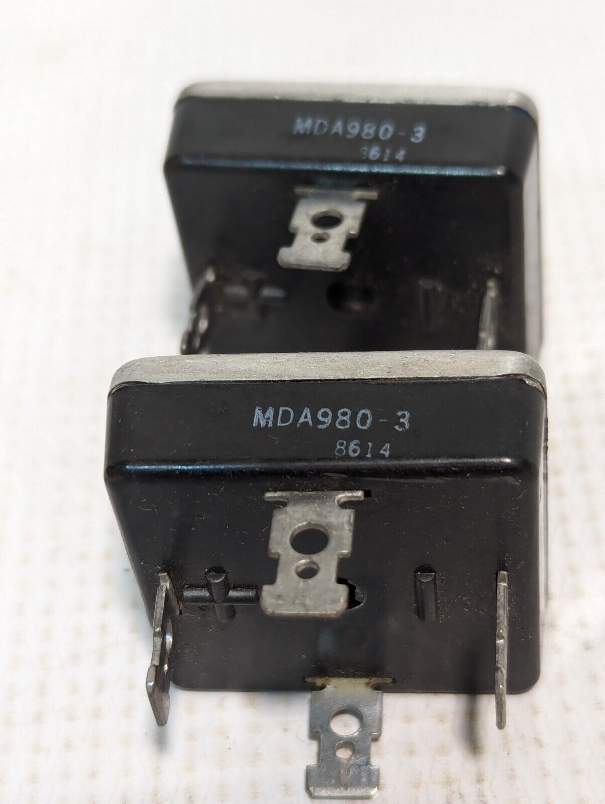 Lot of 2 Motorola MDA980-3 8614 Diode Rectifier Block - Free Shipping