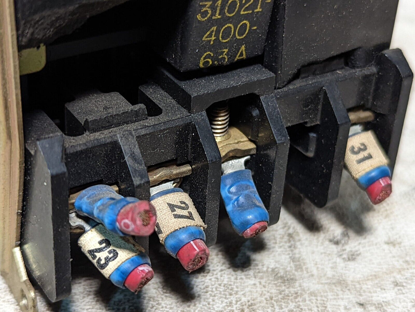 Square D 8501GO30 control relay, 110/120VAC coil