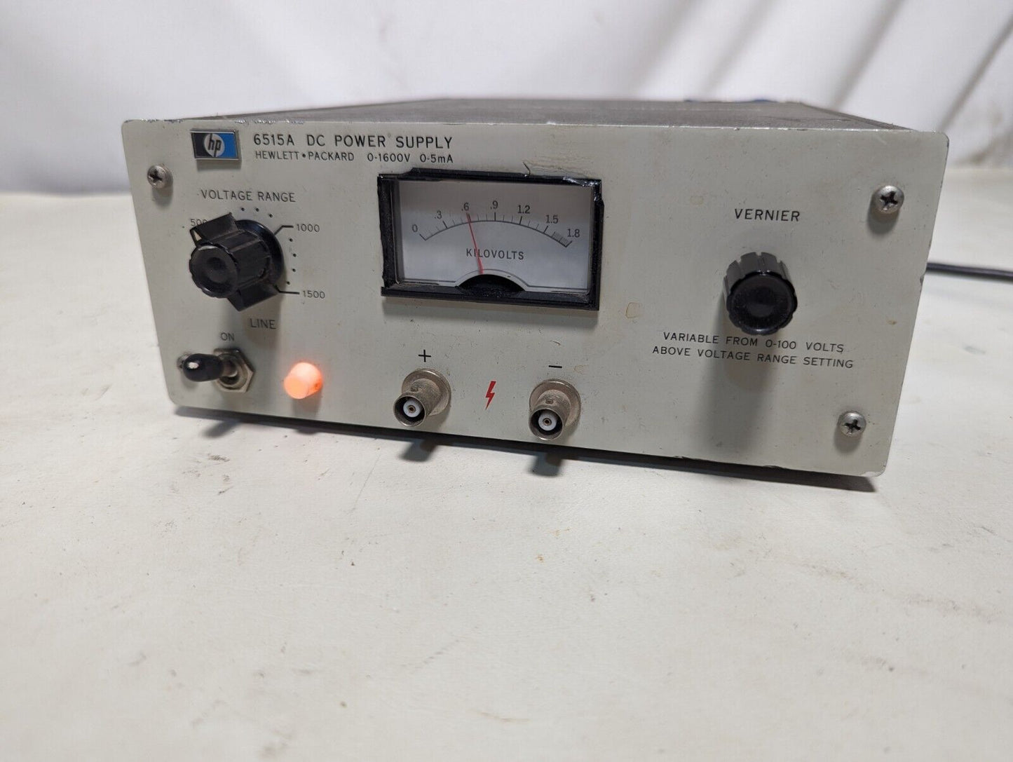 HP 6515A DC power supply