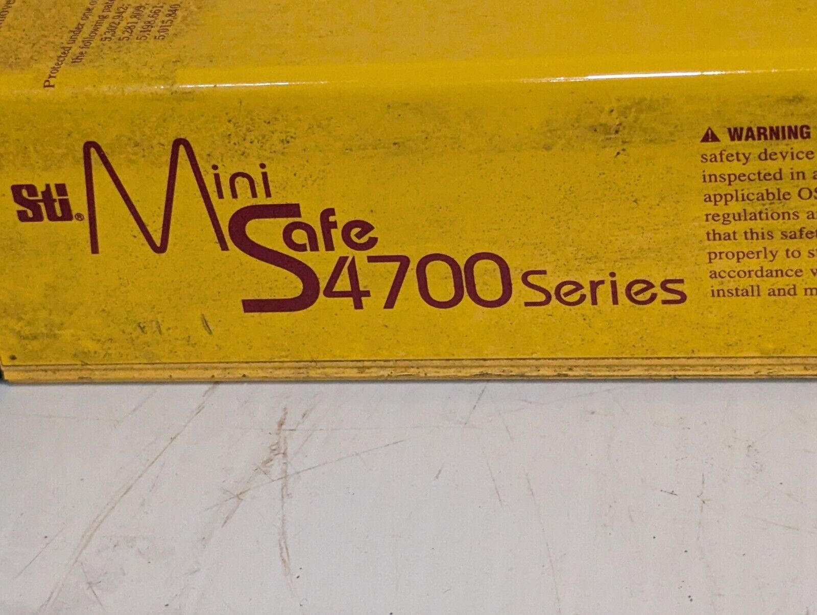 Sti MS47SR-12-800-X Light Curtain Mini Safe 4700 Series - Free Shipping+Returns