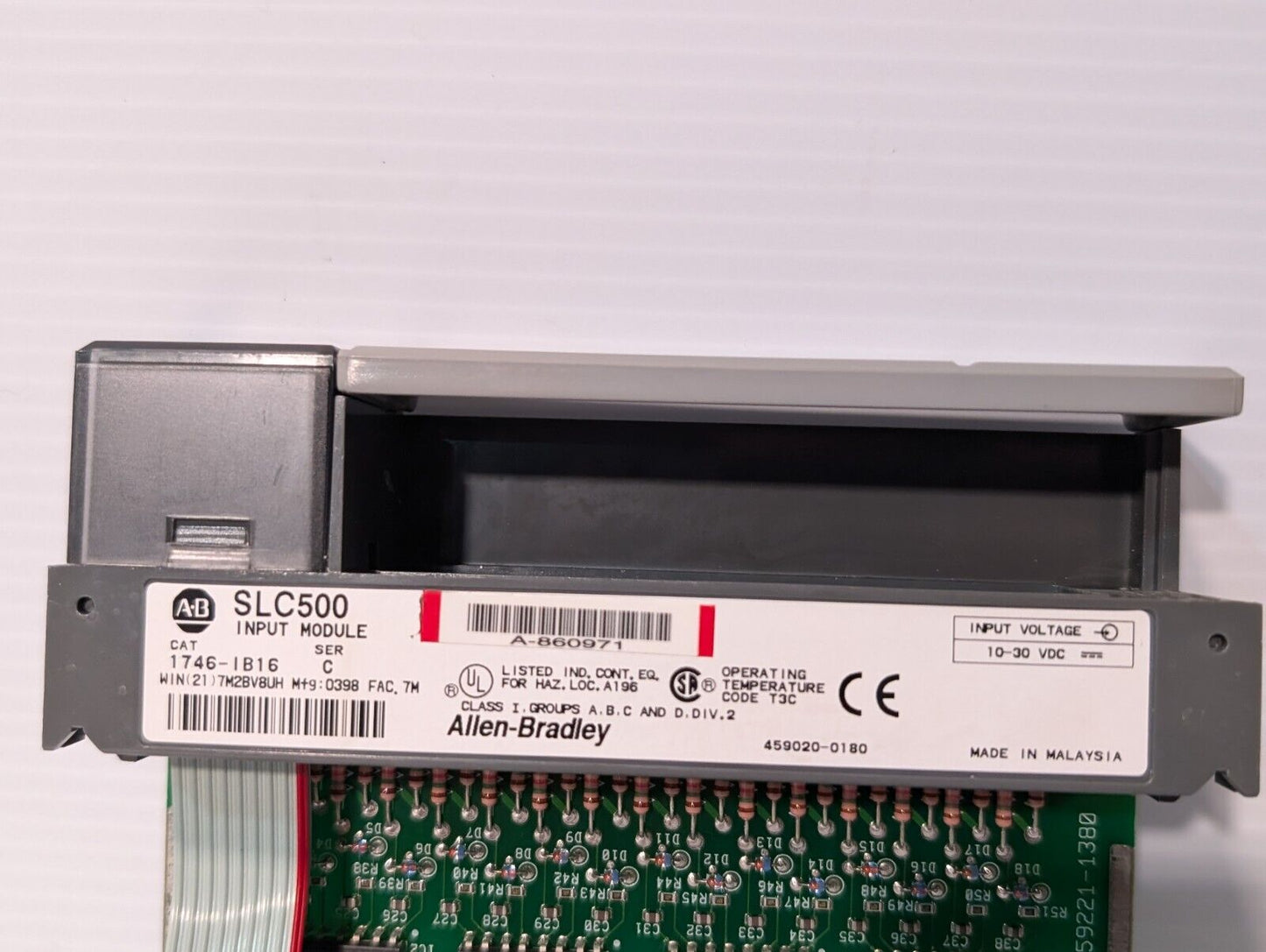 Allen Bradley 1746-IB16 /C DC Digital Input Module (Sinking), SLC 500 -Free Ship