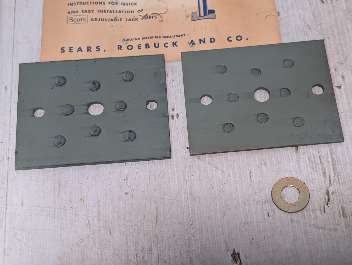 Sears Adjustable Floor Jack Post - Free Shipping+Returns
