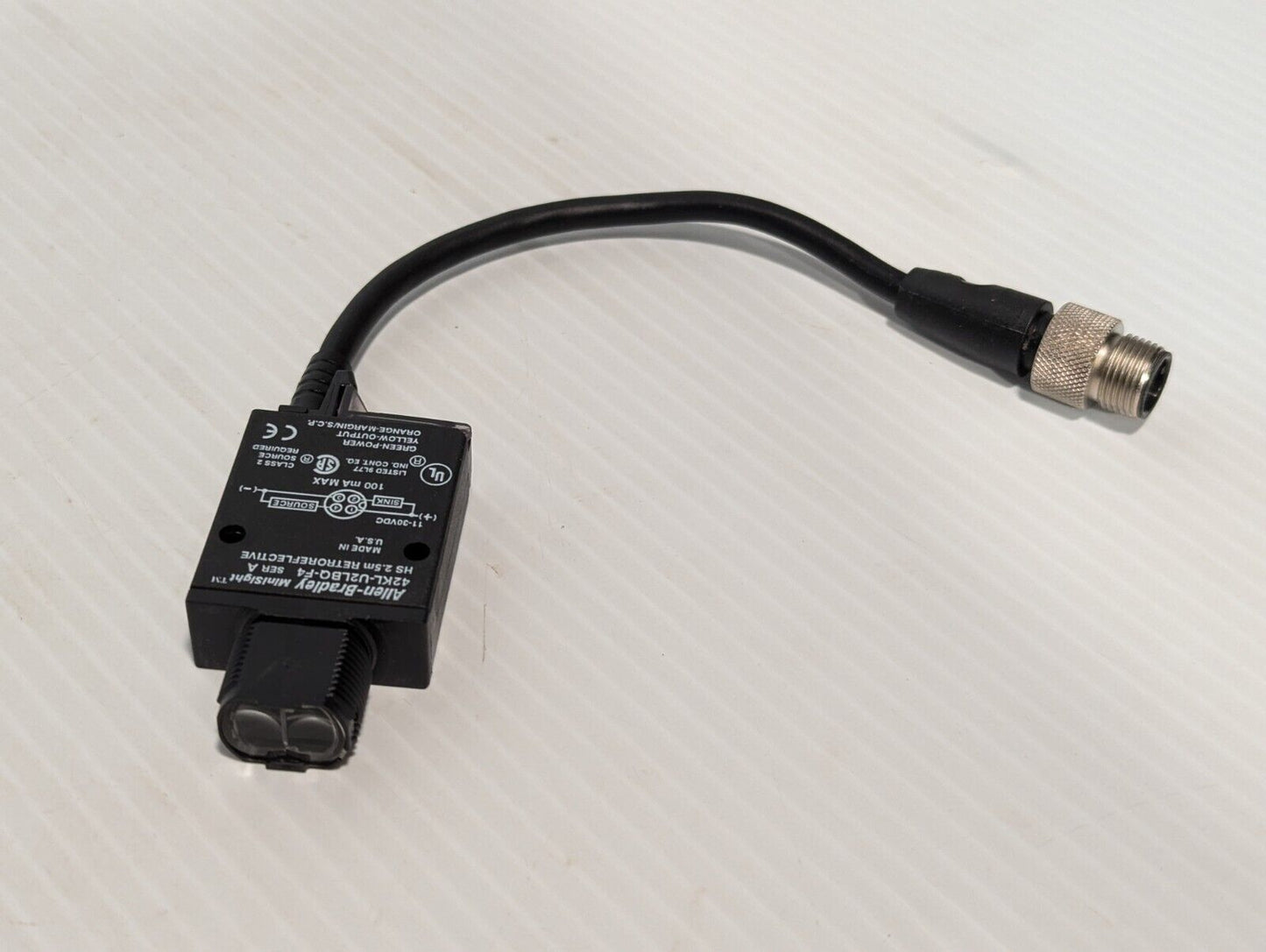 NOS Allen-Bradley 42KL-U2LBQ-F4 Series A Minisight Photoelectric Switch Sensor