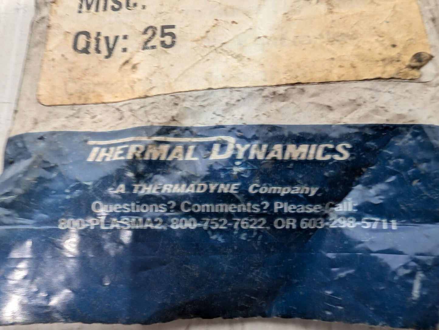 7 Pieces Thermal Dynamics 9-4476 Tip for PCH-25 Plasma Cutter - Free Shipping