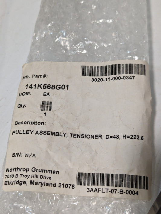 Tensioner Pulley Assembly 3020-11-000-0347 141K568G01, D=48, H=222.5 - Free Ship