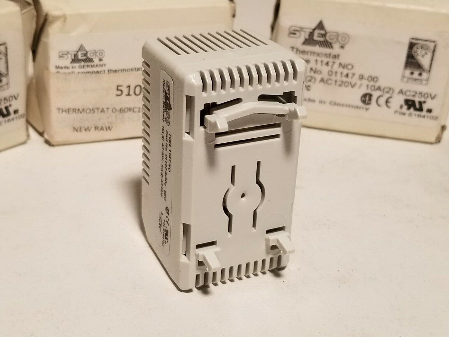 STEGO 01147.9-00 thermostat, 0-60 deg C, type 1147 NO