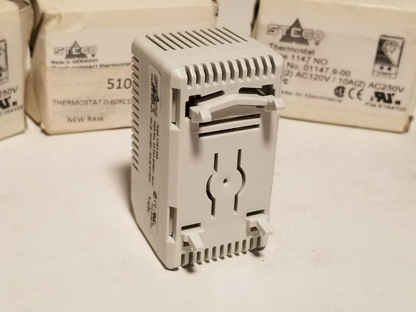 STEGO 01147.9-00 thermostat, 0-60 deg C, type 1147 NO