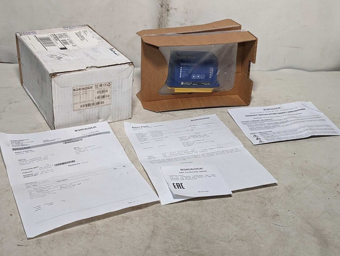 Datalogic AL5010 barcode scanner, 1L, STD DEN, P/N 1000067750