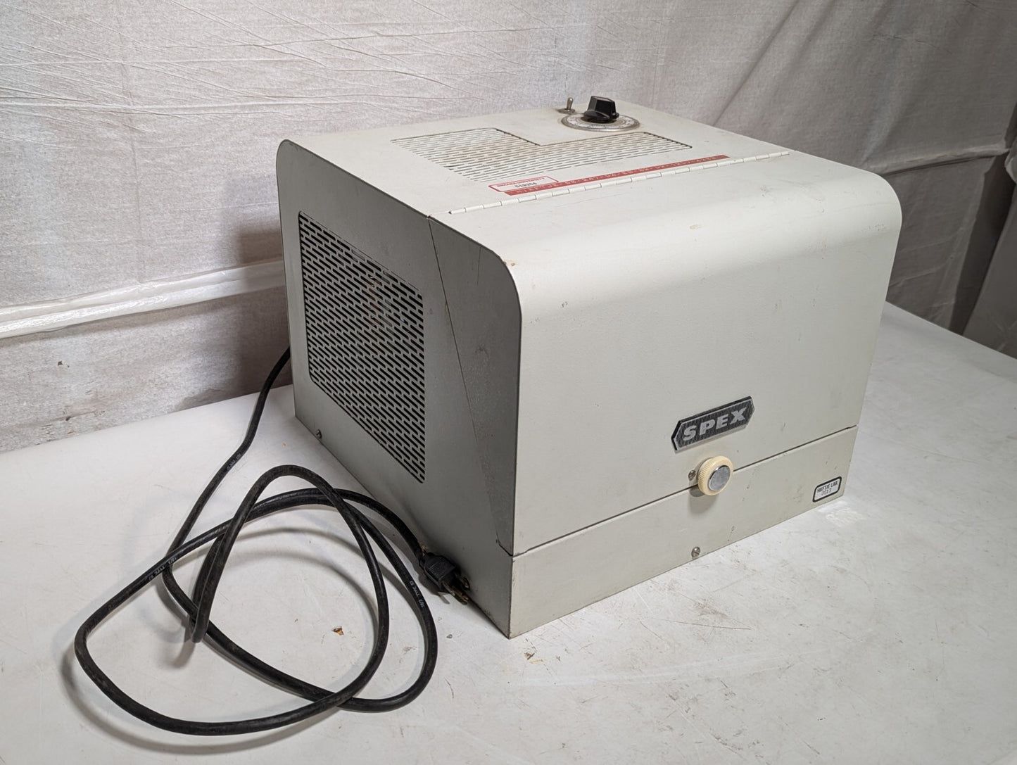 Spex Mixer / Mill, Resembles 8000M Model, with Emerson S60AAW-6118 Motor