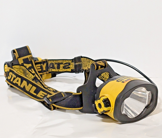 Stanley FatMax Headlamp LED, AAA, Adjustable Elastic Strap, Settings