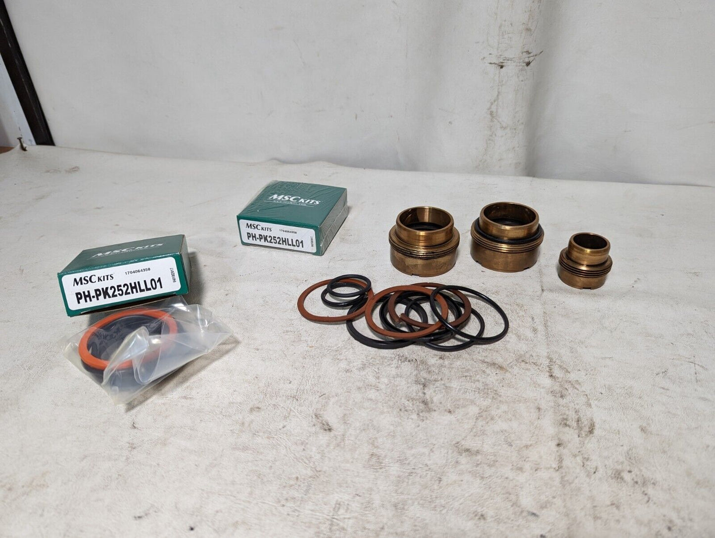 Lot of 2 MSC kits PH-PK252HLL01, parts of valve repair kits