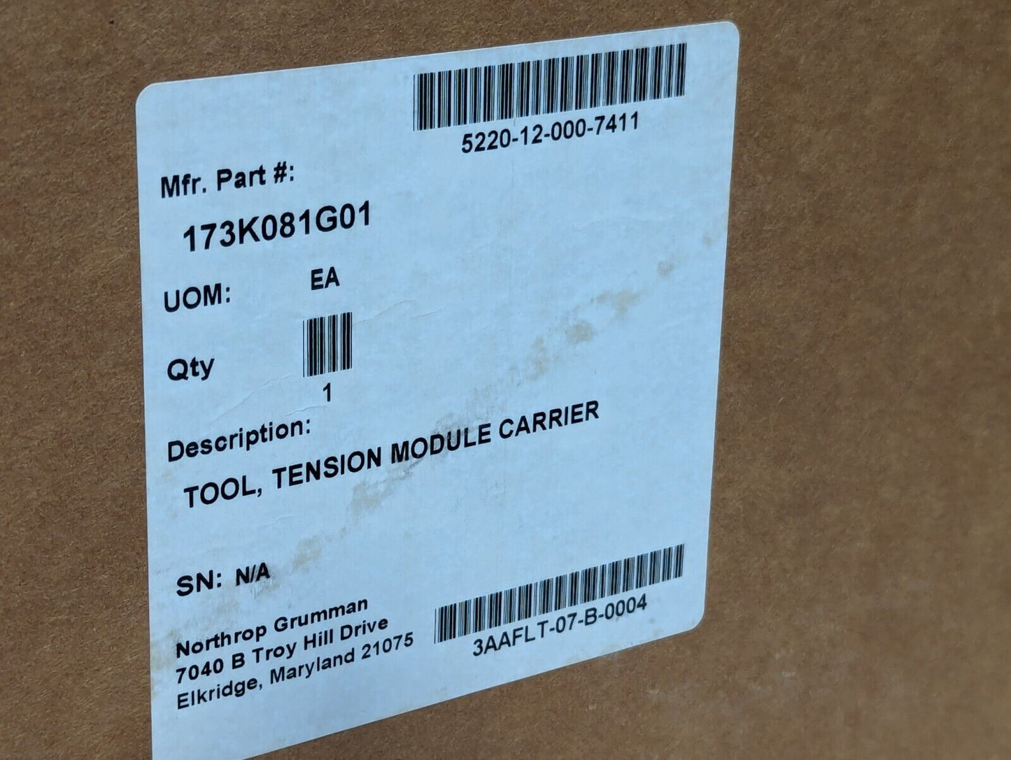 173K081G01 Tension Module Carrier Tool - Free Shipping