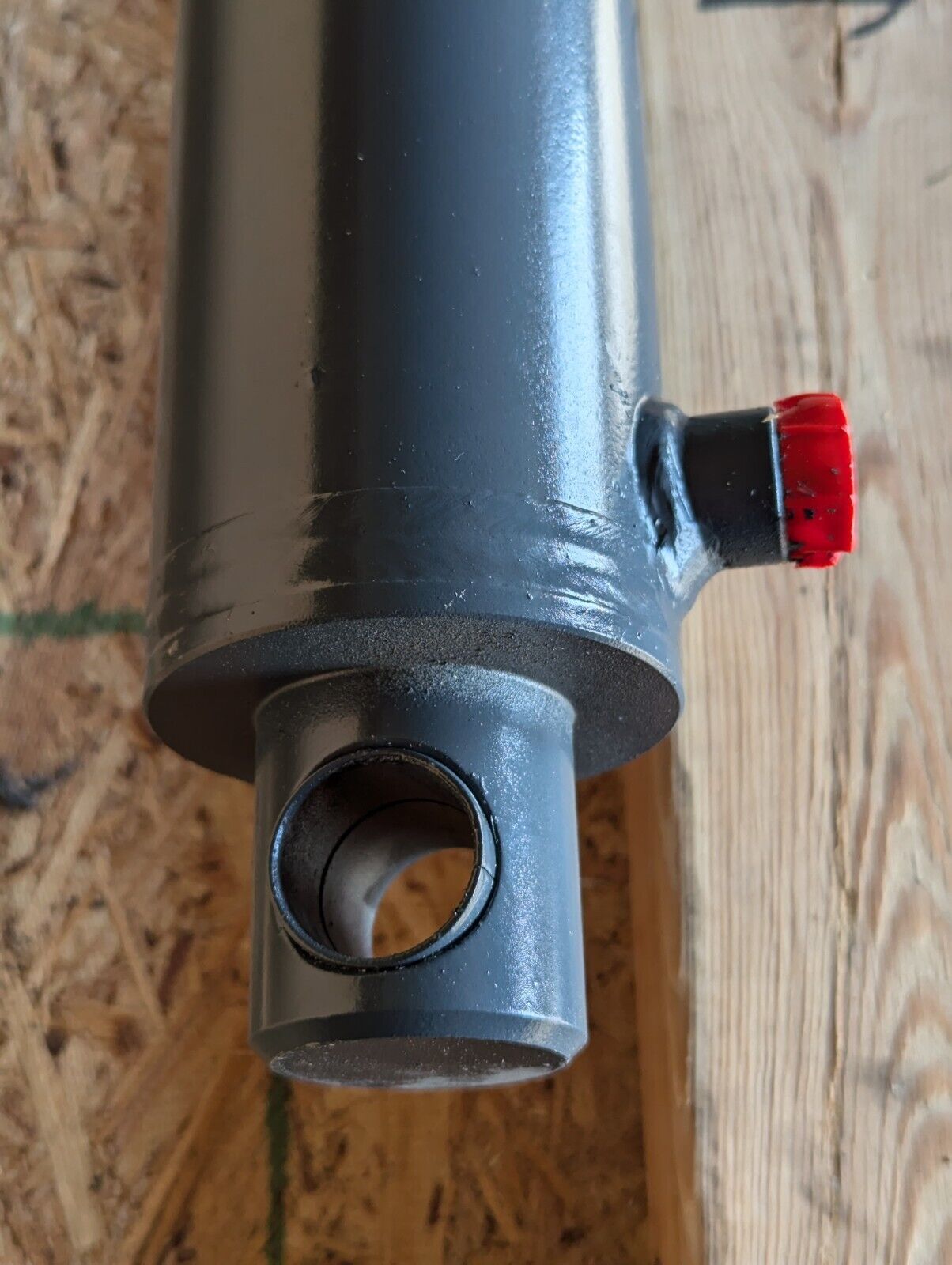 Exceptionally large cylinder with Aurora MM-16 T spherical rod end - Free Ship