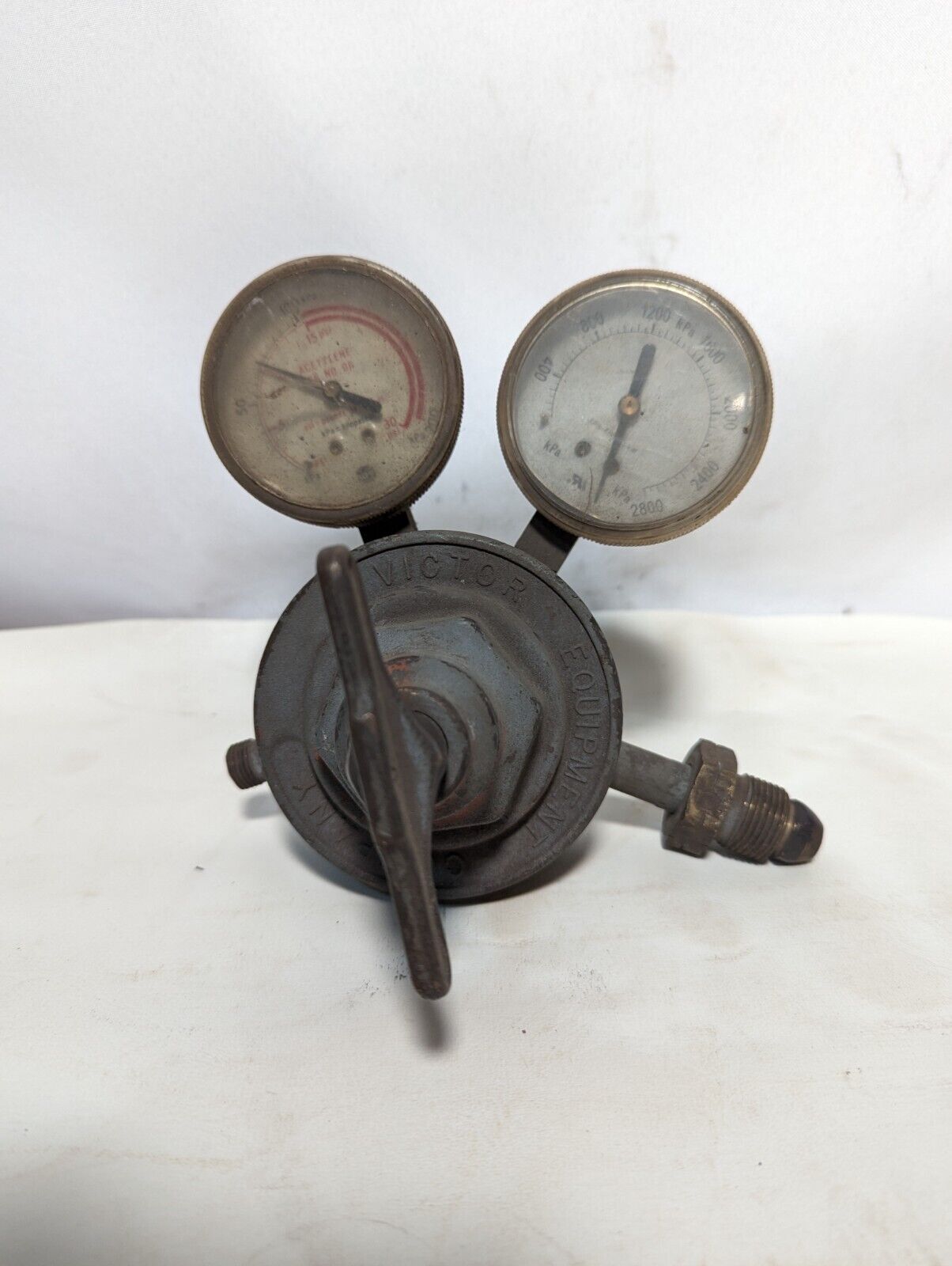 Victor ES60463 regulator, broken gauge
