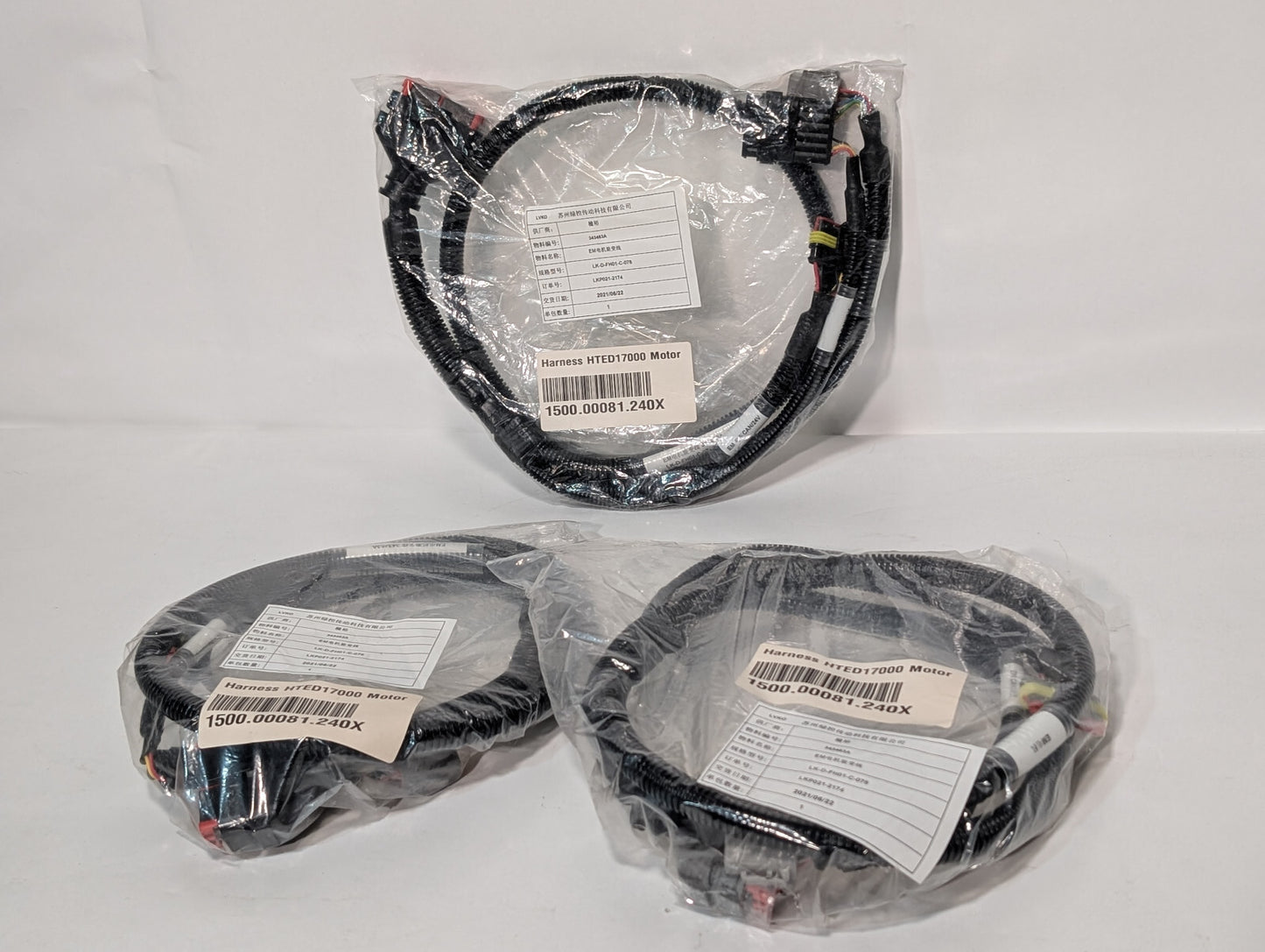 Suzhou Green Control LK-D-FH01-C-078 EM Motor Resolver Line Harness HTED17000