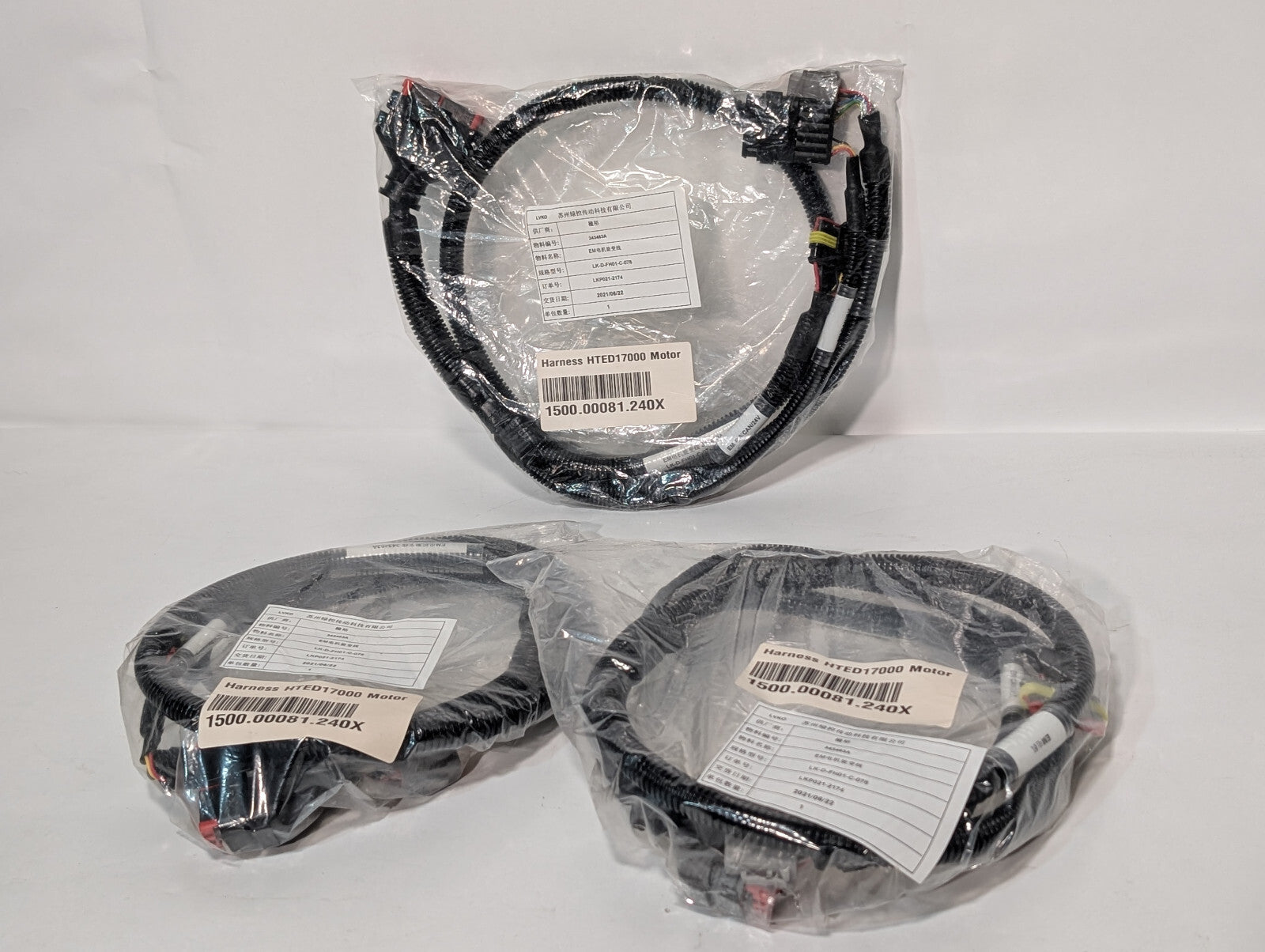 Suzhou Green Control LK-D-FH01-C-078 EM Motor Resolver Line Harness HTED17000