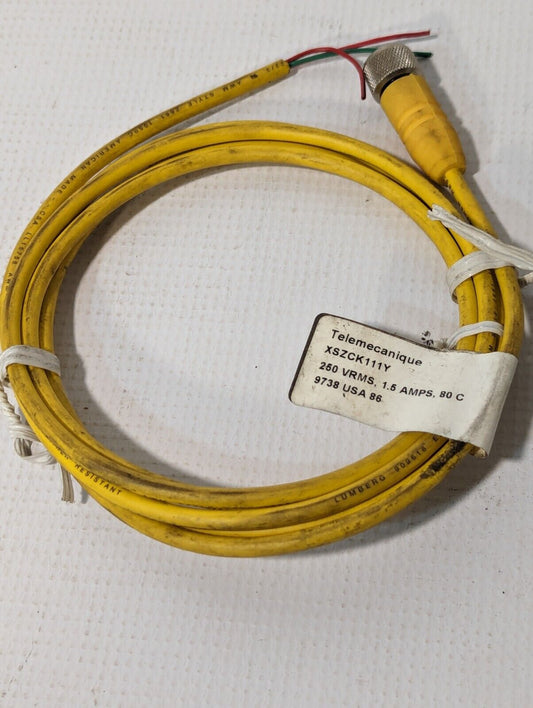 Telemecanique XSZCK111Y Cable, 250VRMS - Free Shipping