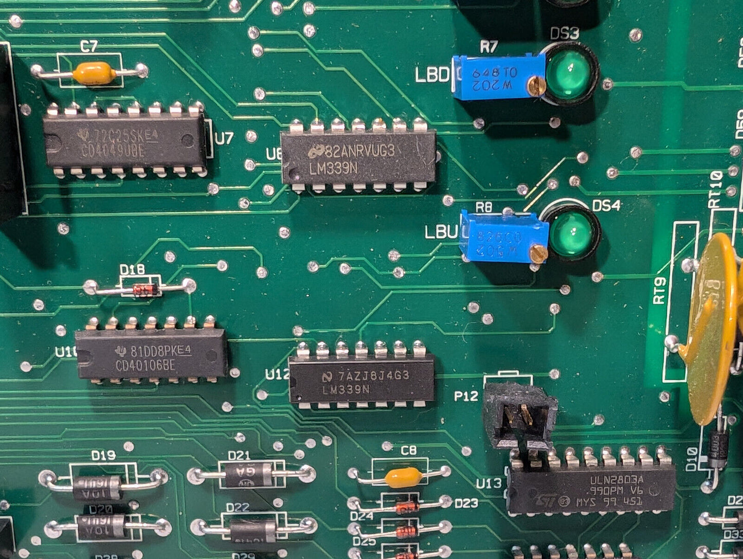 Actel A40MX04 Circuit Board, PLG68, 2MPT120091, 66473 REV 7, 68121P,11-5118-0017