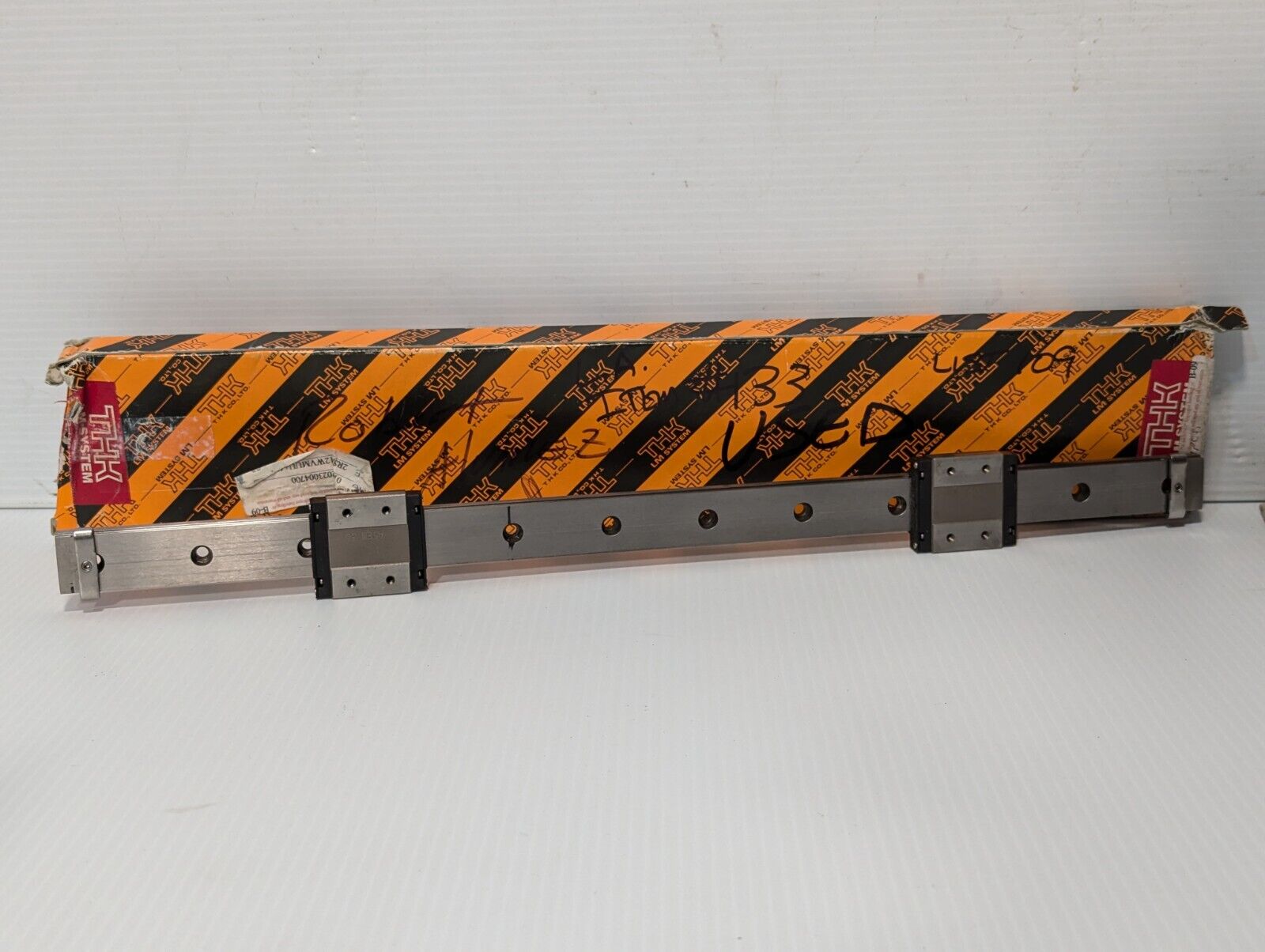 THK 2RSR12WVMUU+470M Linear Mount w/Ball Bearing Slide Carriages - Free Shipping