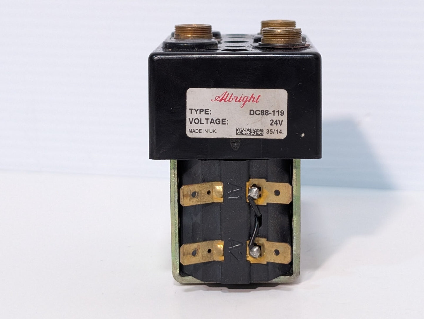 Albright DC88-119 Motor Reversing Contactor 3 Poles 24V 100A