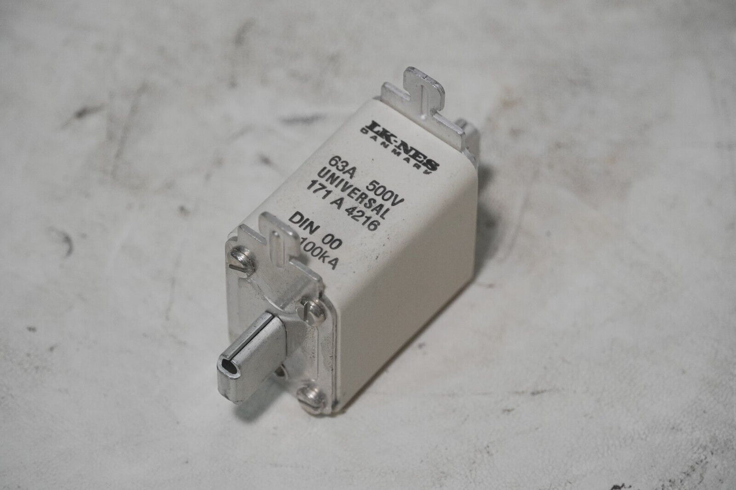 Lot of 10 Bussmann 171 A 4216 fuses, 63A, 500V, universal, 171A4216, DIN 00