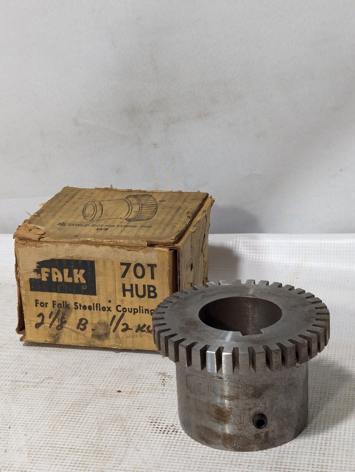 Falk 70T hub, 2-1/8 inch bore