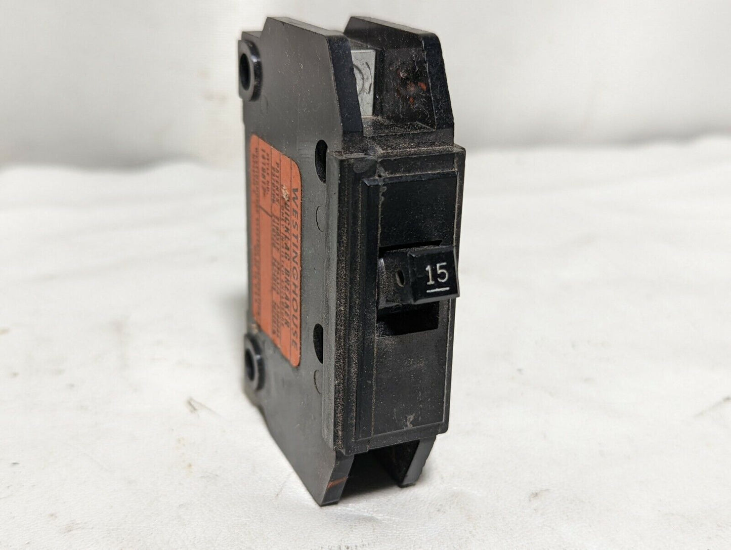 Lot of 14 Westinghouse QCL1015, QC115 circuit breakers, 15A, 1 pole, 120/240VAC