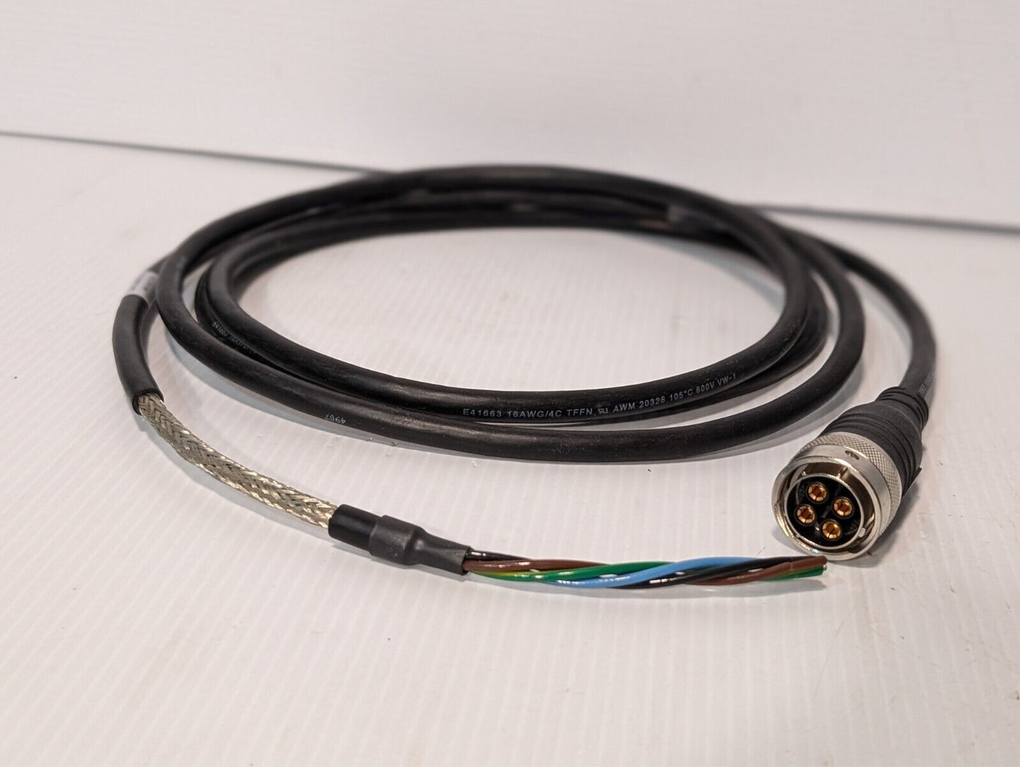 Allen Bradley 2090-XXNPMP-16S03 Standard Power Cable MP-Series Servo Motor