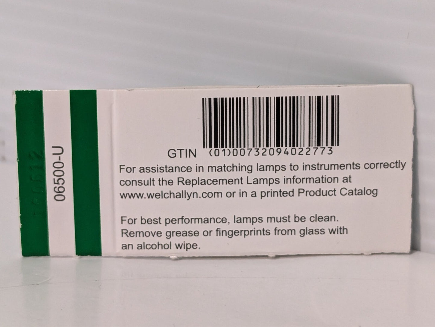 Welch Allyn 06500-U Halogen Lamp 3.5V MacroView Otoscope Bulb for 23810 23820