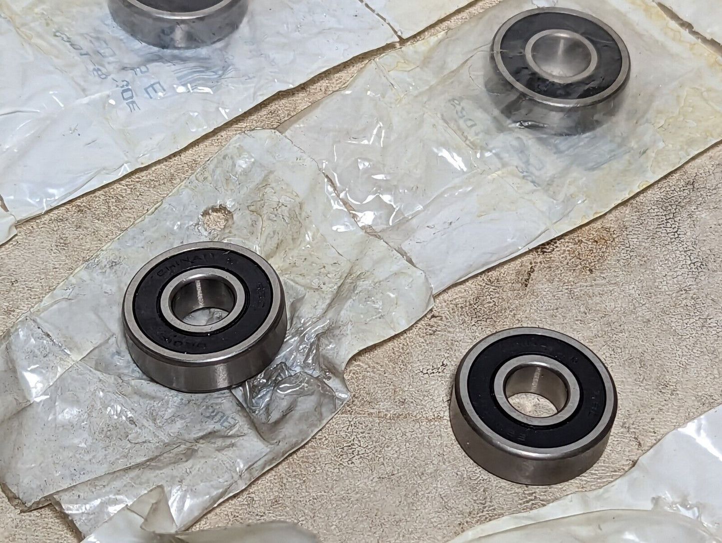 Lot of 16 The General 6201-88-30E bearings, 12 new in package, 4 new out of pack