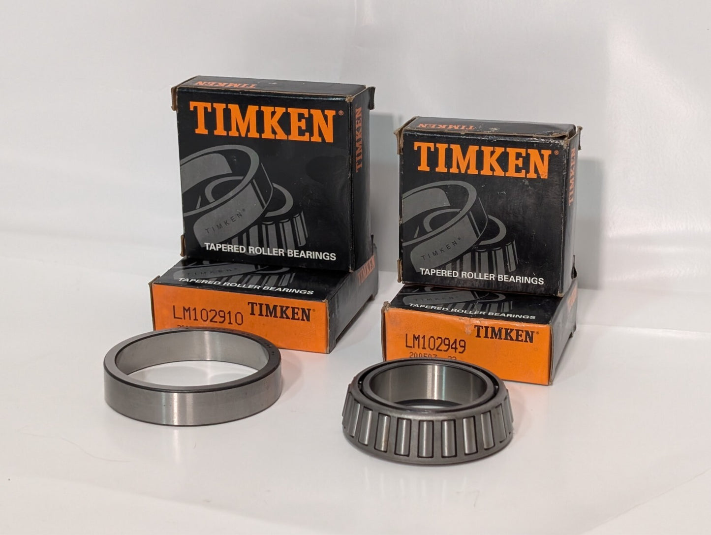 Timken LM102910/LM102949 Single Row Tapered Roller Bearing Set Cone and Cup