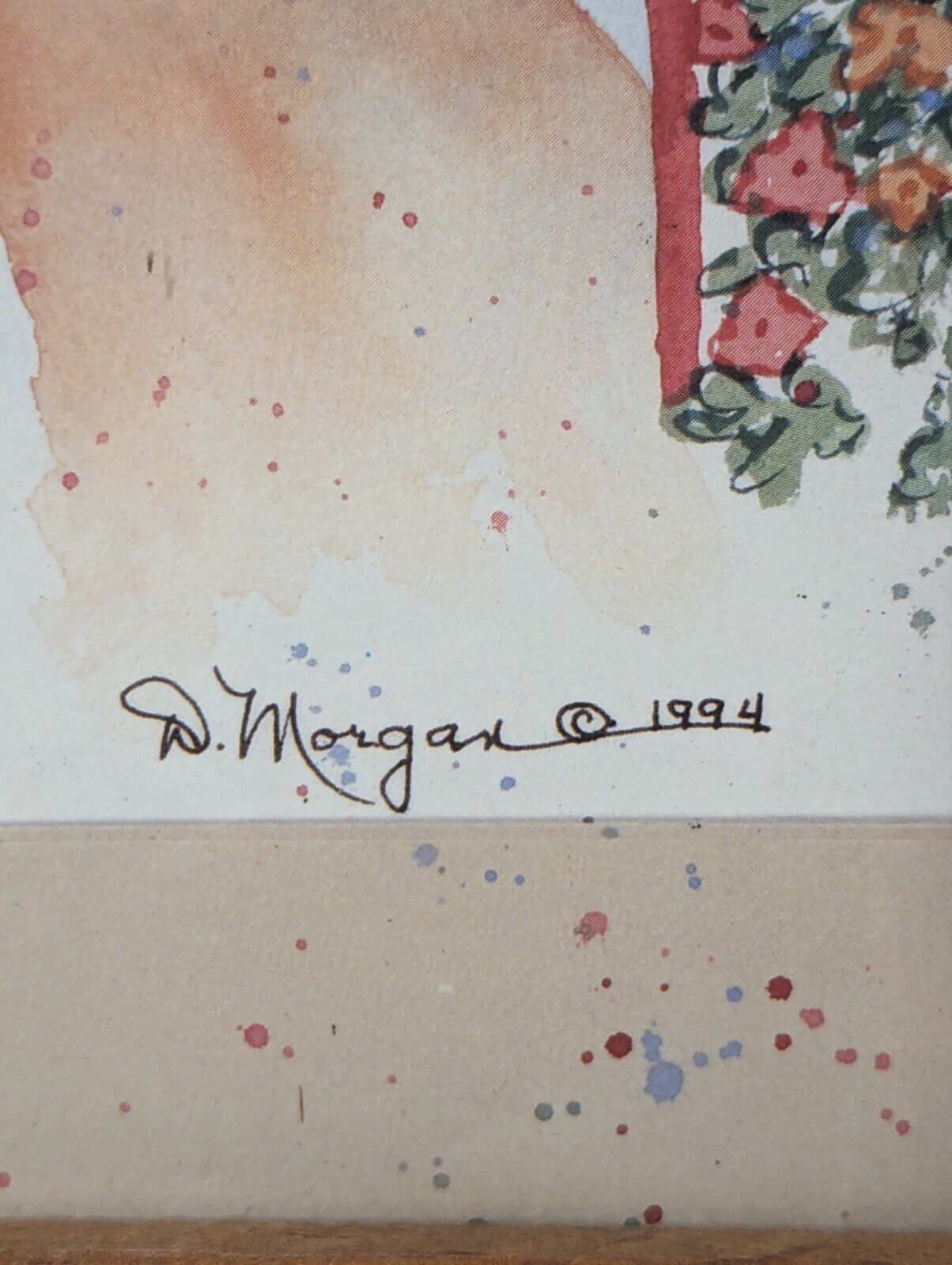 Through your Darkest hour D Morgan painting 16x9x1