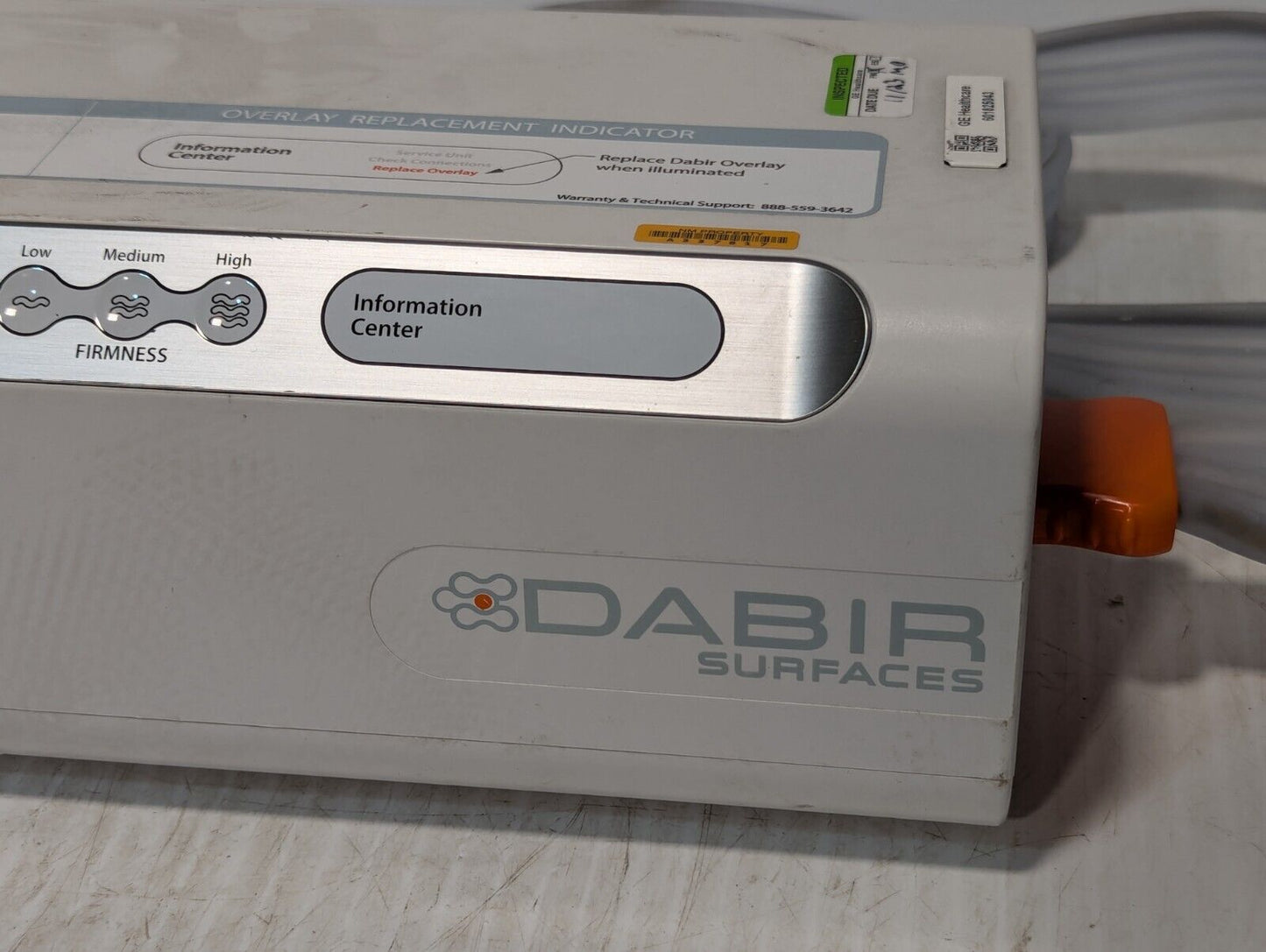 Dabir Surfaces CA-1001 Pneumatic Controller FOR PARTS, Busted Hose-Free Shipping