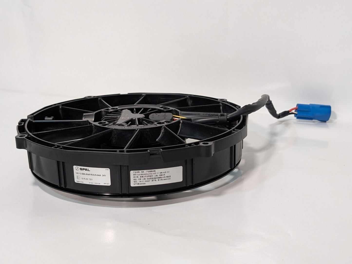 SPAL VA113-BBL504P/R/A/N-94A 24v Radiator Cooling Fan brushless motor axial