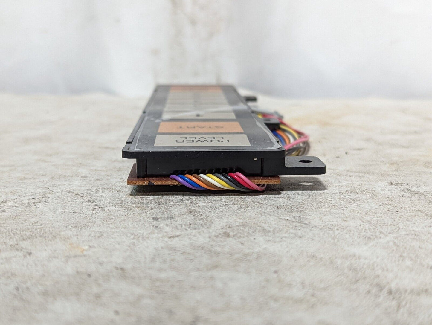 SMK J-M7261-01 control panel, power level, start, 1-6, x2, stop/reset