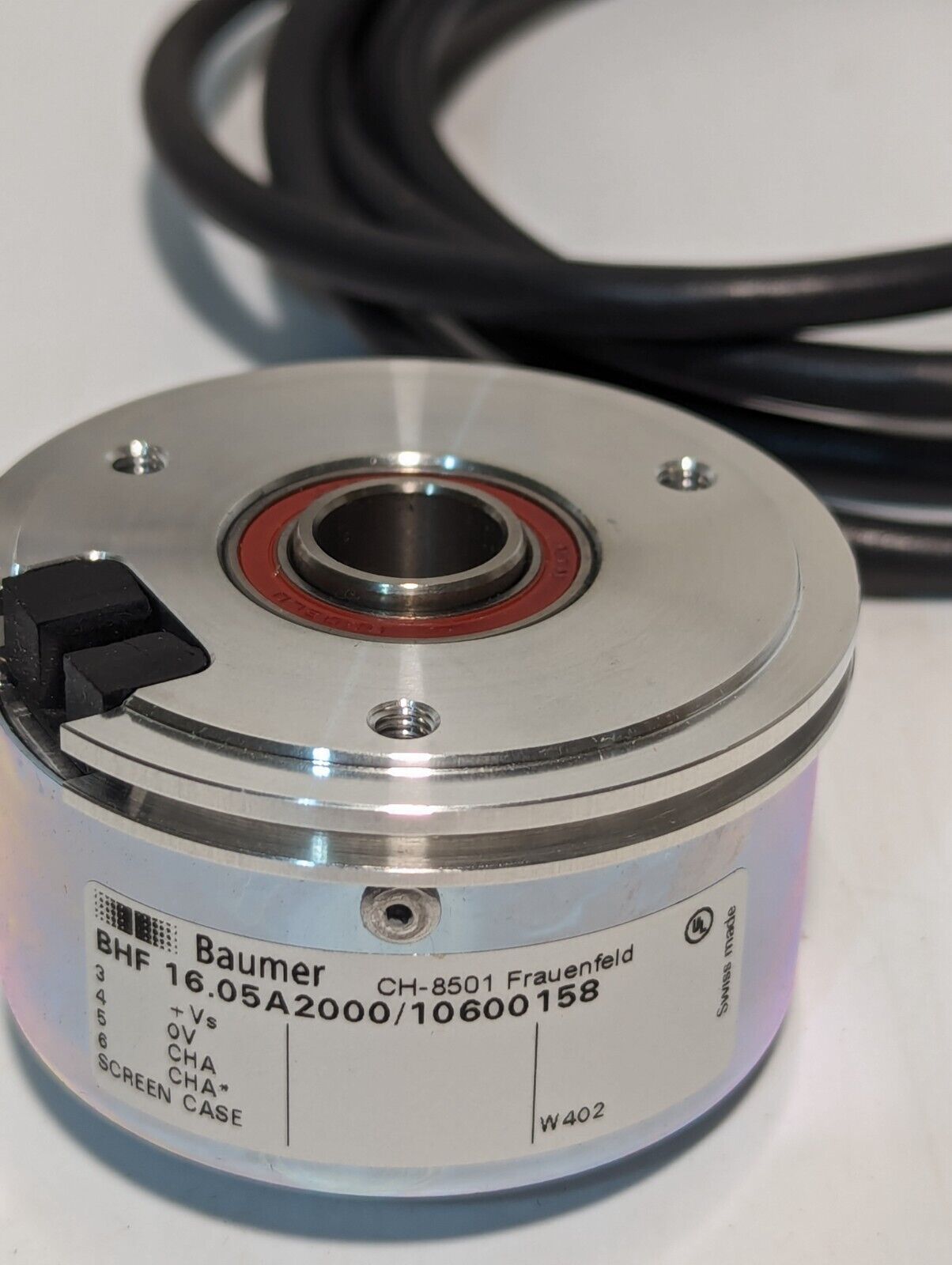 Baumer CH-8501 BHF 16.05A2000/10600 158 Optical Rotary Encoder - Free Shipping