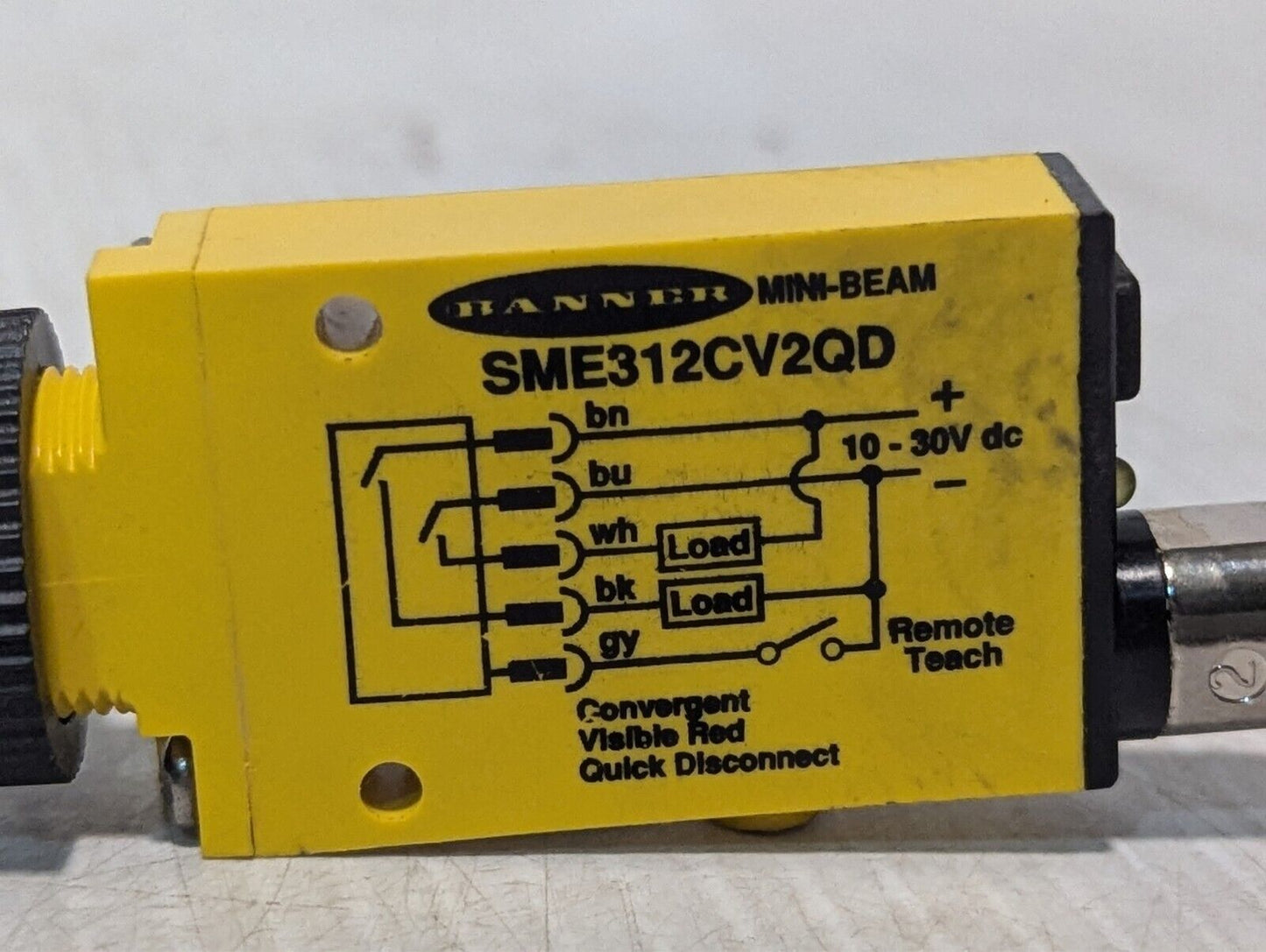 Banner SME312CV2QD DEMO Photoelectric Sensor Switch - Free Shipping+Returns