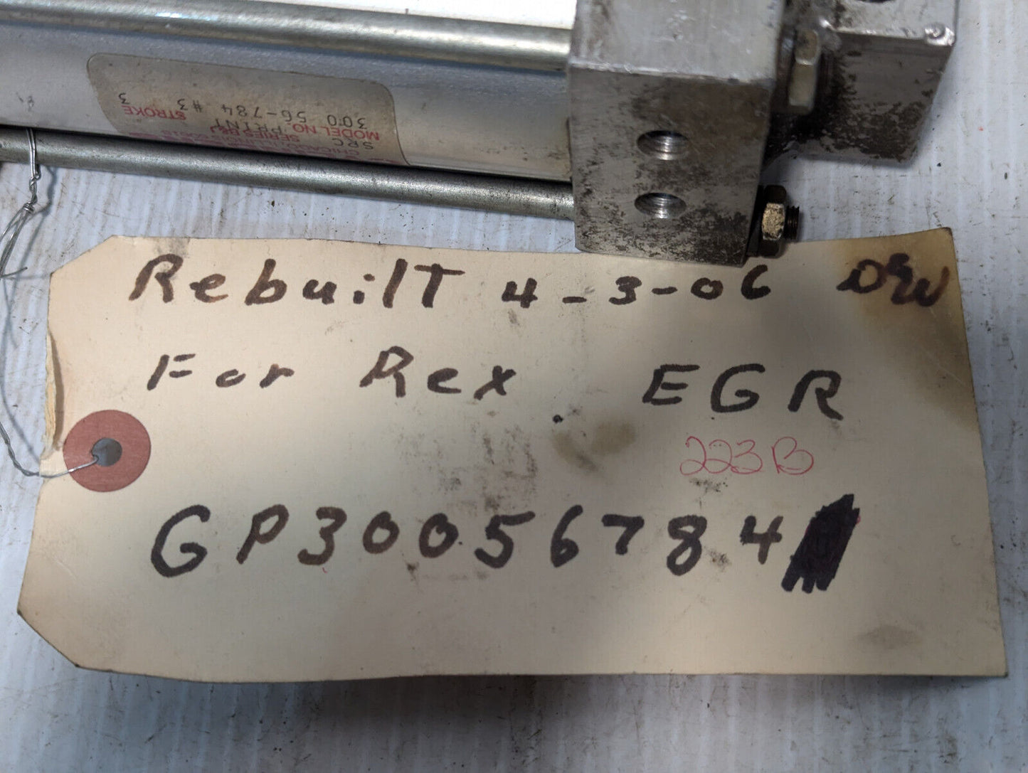Advanced Automation Cylinder 300 56-784 #3 stroke 3 B&J -Free Shipping