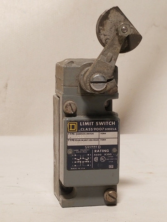 Square D limit switch class 9007, 9007C6232