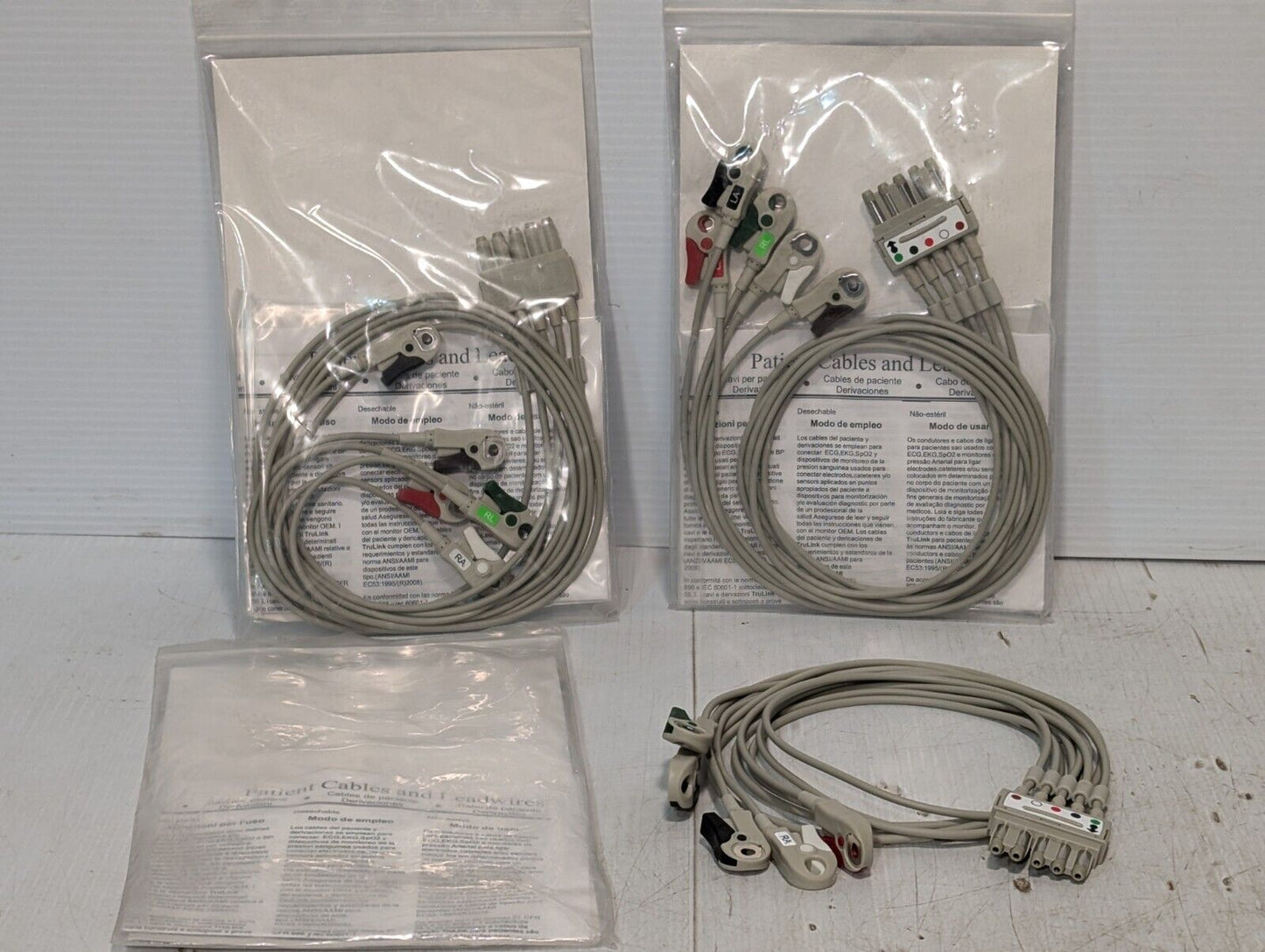 SpaceLabs 700-0006-37 ECG Leadwire Set w/ Combiner - Free Shipping + Returns