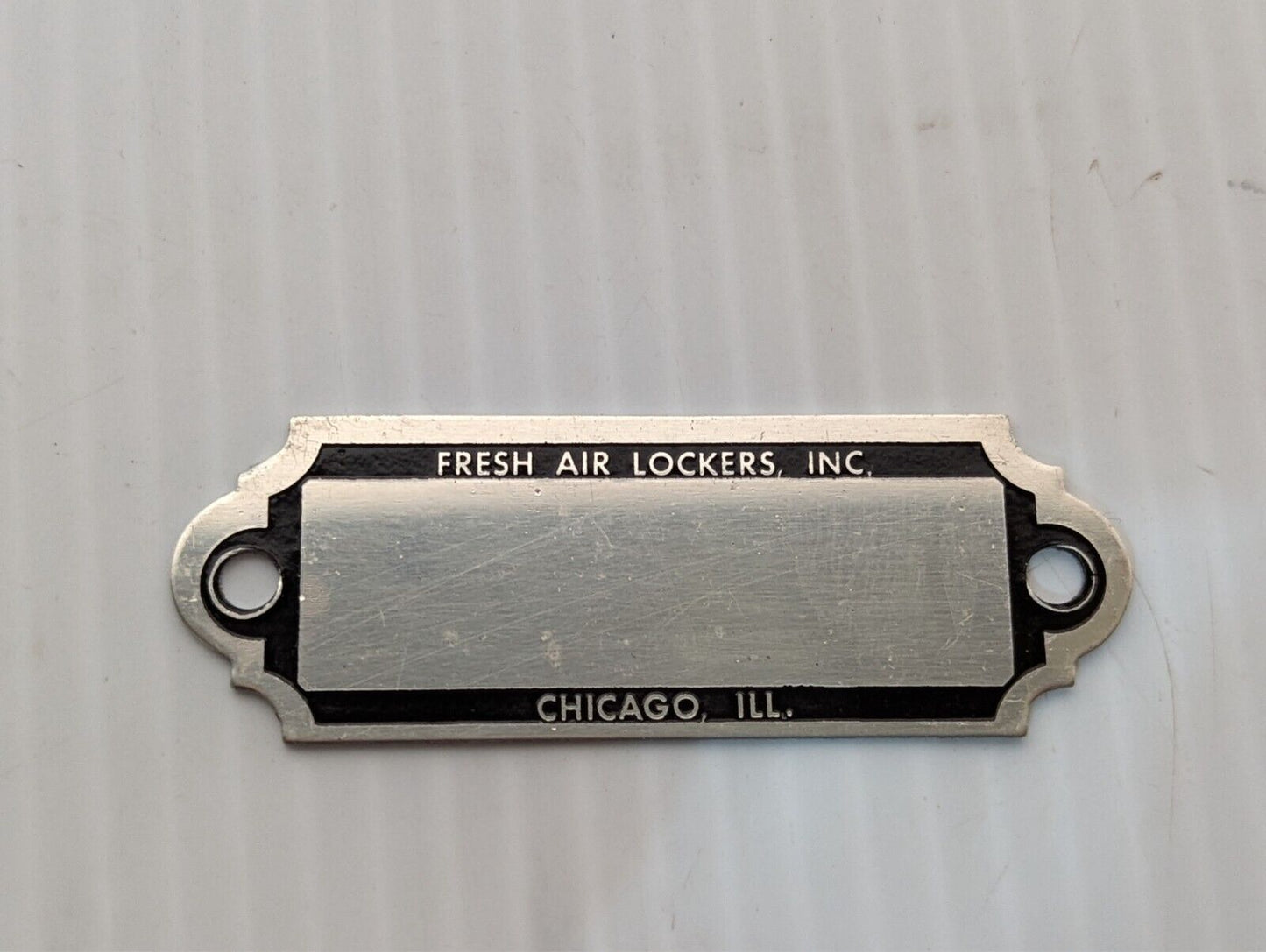 Lot of 198 Fresh Air Lockers Blank Name Number Tag - Free Shipping+Returns