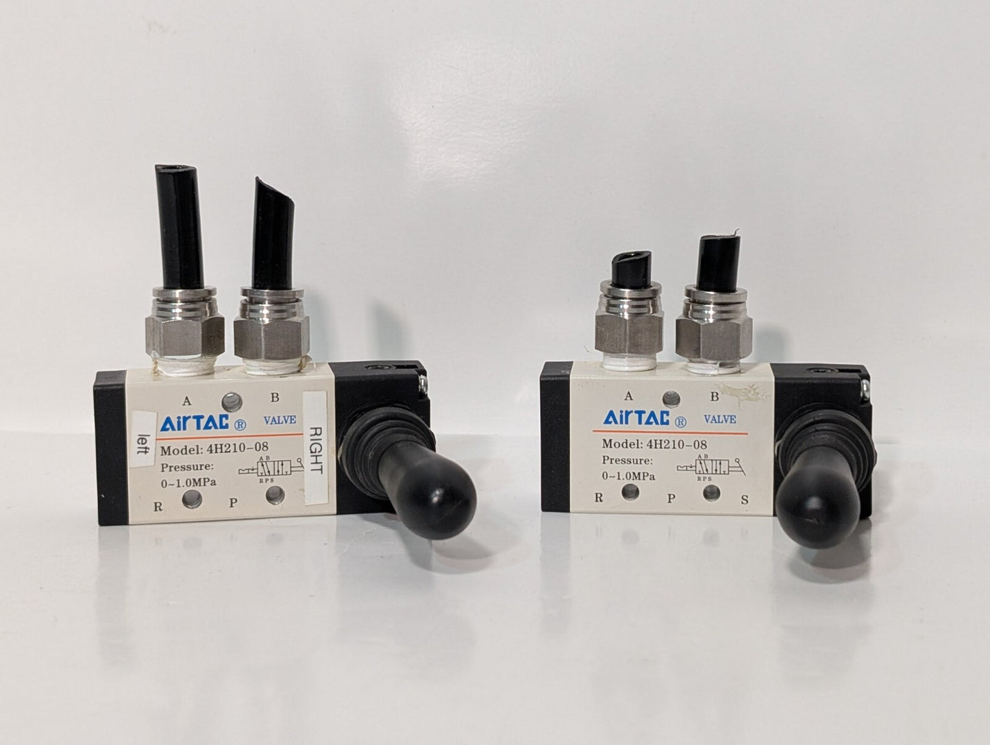 Airtac 4H210-08 5/2 Way 1/4" PT Hand Pull Lever Pneumatic Air Valve Control