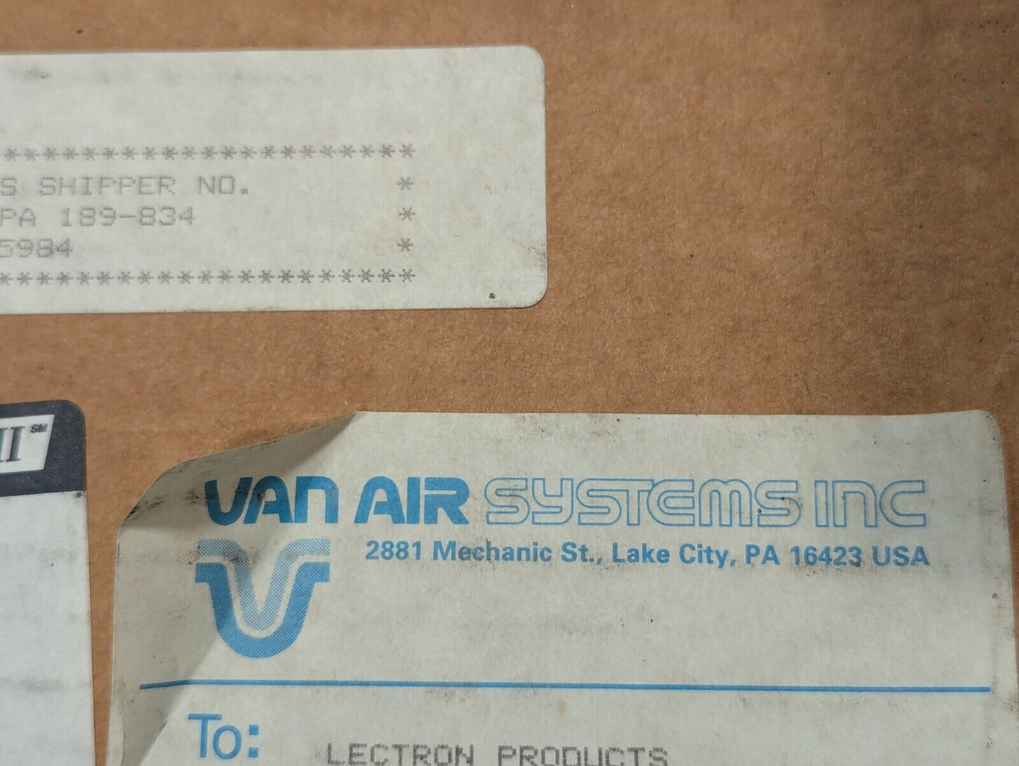 Van Air MD-4/SW Mini Dryer, SG23, for drying compressed air or gas, 4 SCFM@100PS