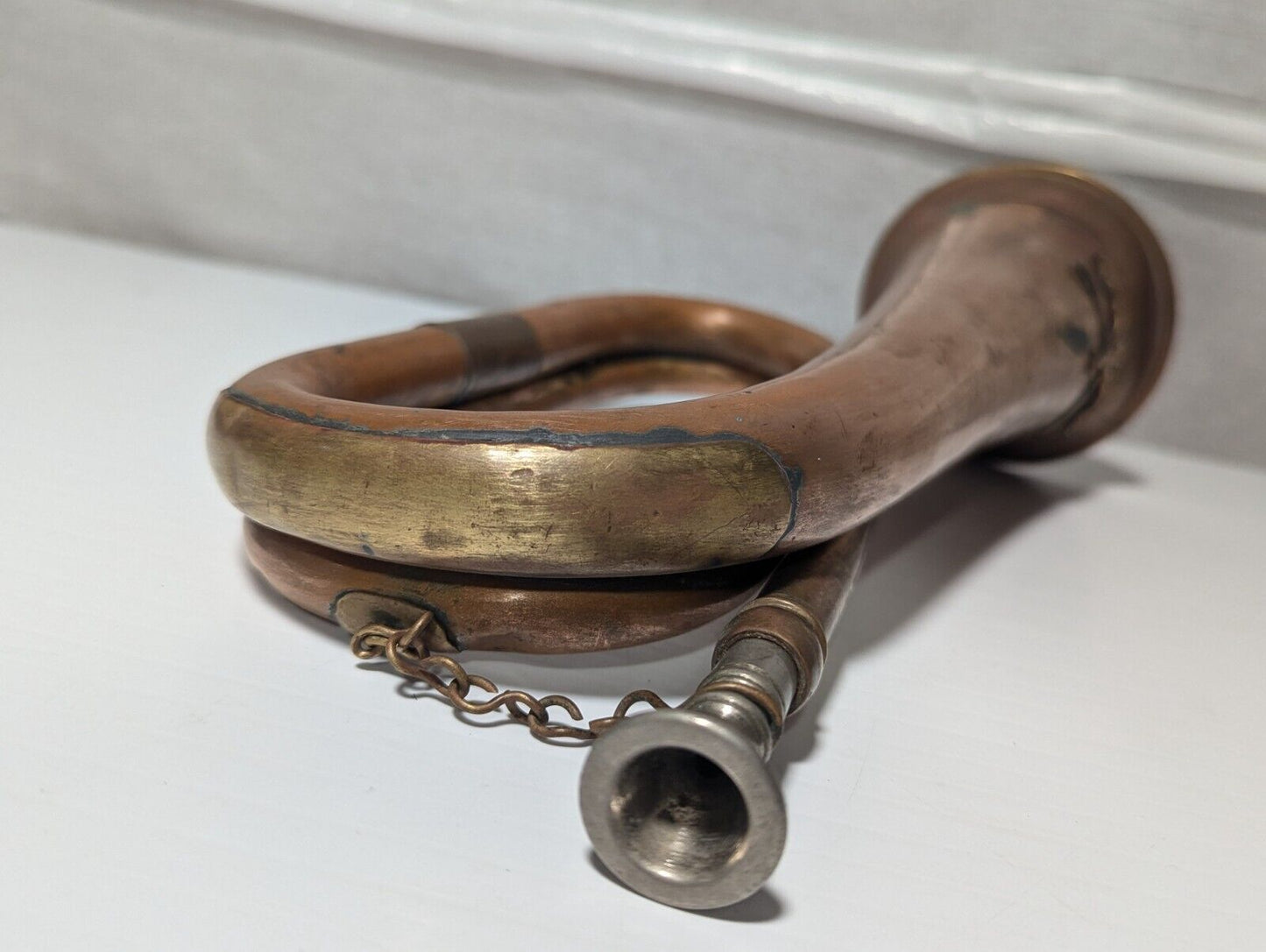 Vintage 1970 MGM Brass Reproduction 7th Cavalry Reenactment Bugle