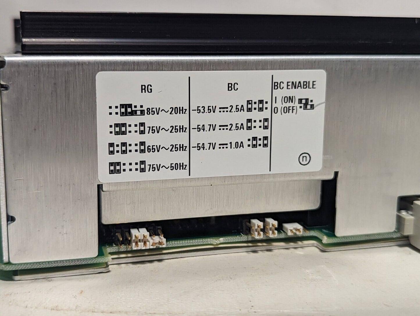 Onan 3-70564-0000 DC power supply, output 48VDC, input 115/230VAC